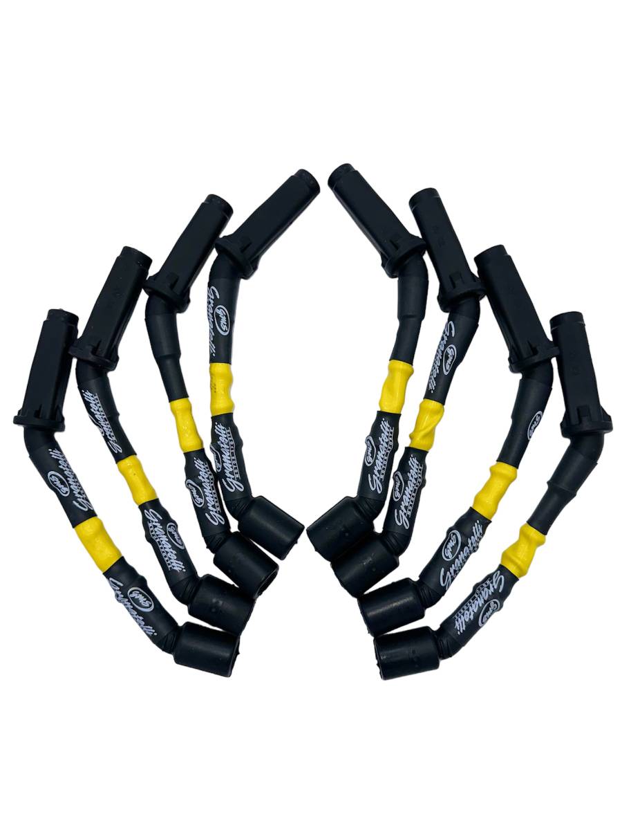 Granatelli Motor Sports "0 ohm" High Performance Spark Plug Wires Yellow 28-1811HTY