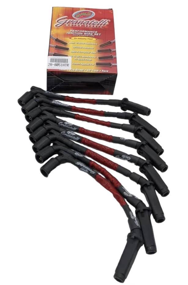 Granatelli Motor Sports C8 Corvette Ignition Wires 28-8051HTR