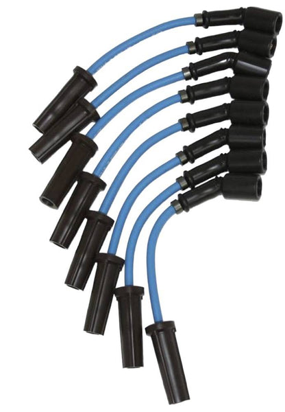 Granatelli GM LS & LT 0-Ohm 12" Blue Performance Spark Plug Wires – 28-1629S