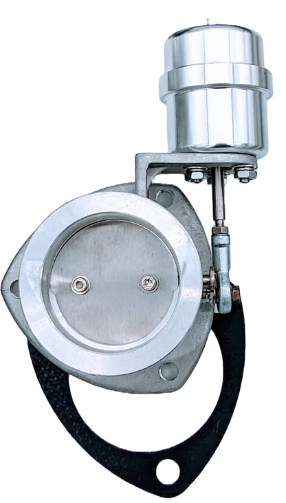 Granatelli Motor Sports Vacuum/Pressure Controlled Electronic Exhaust Cutout Systems - Stainless Steel Slip-Fit  309530