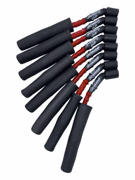 14-inch RED "0 ohm" High Performance Spark Plug Wires 28-1712HTRB