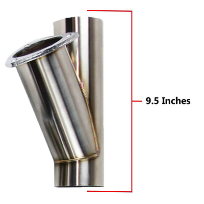 Granatelli Motor Sports Electronic Exhaust Cutout Kit 307540 - Stainless Steel Weld-In -4.00"