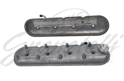 Granatelli Motor Sports LS Valve Cover Cast Finish, 4.8, 5.3, 5.7, 6.0, 6.2, 7.0L, Pair