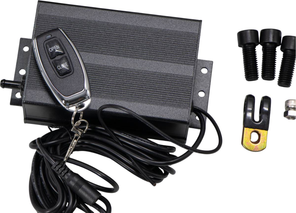 Granatelli Motor Sports Vacuum/Pressure Controlled Electronic Exhaust Cutout Systems - Stainless Steel Slip-Fit 309525