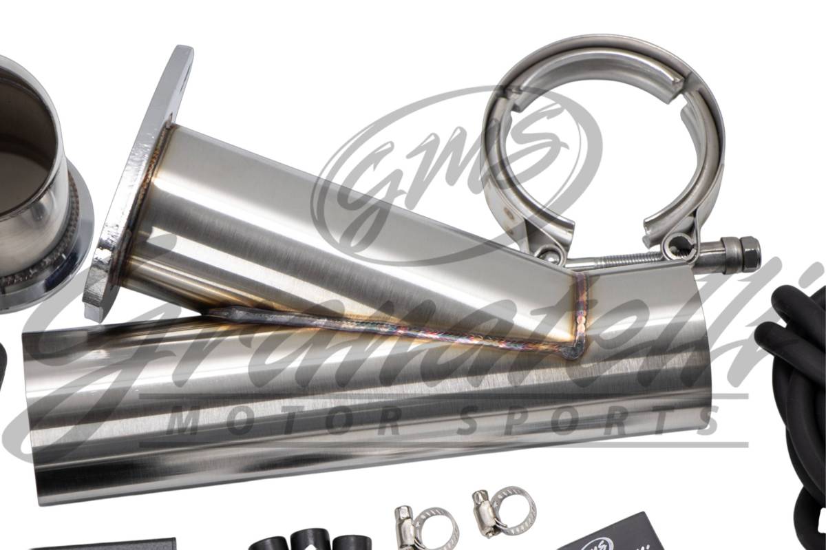 Granatelli Motor Sports Vacuum/ Pressure Controlled Electronic Exhaust Cutout Systems - Stainless Steel Weld In 309630K