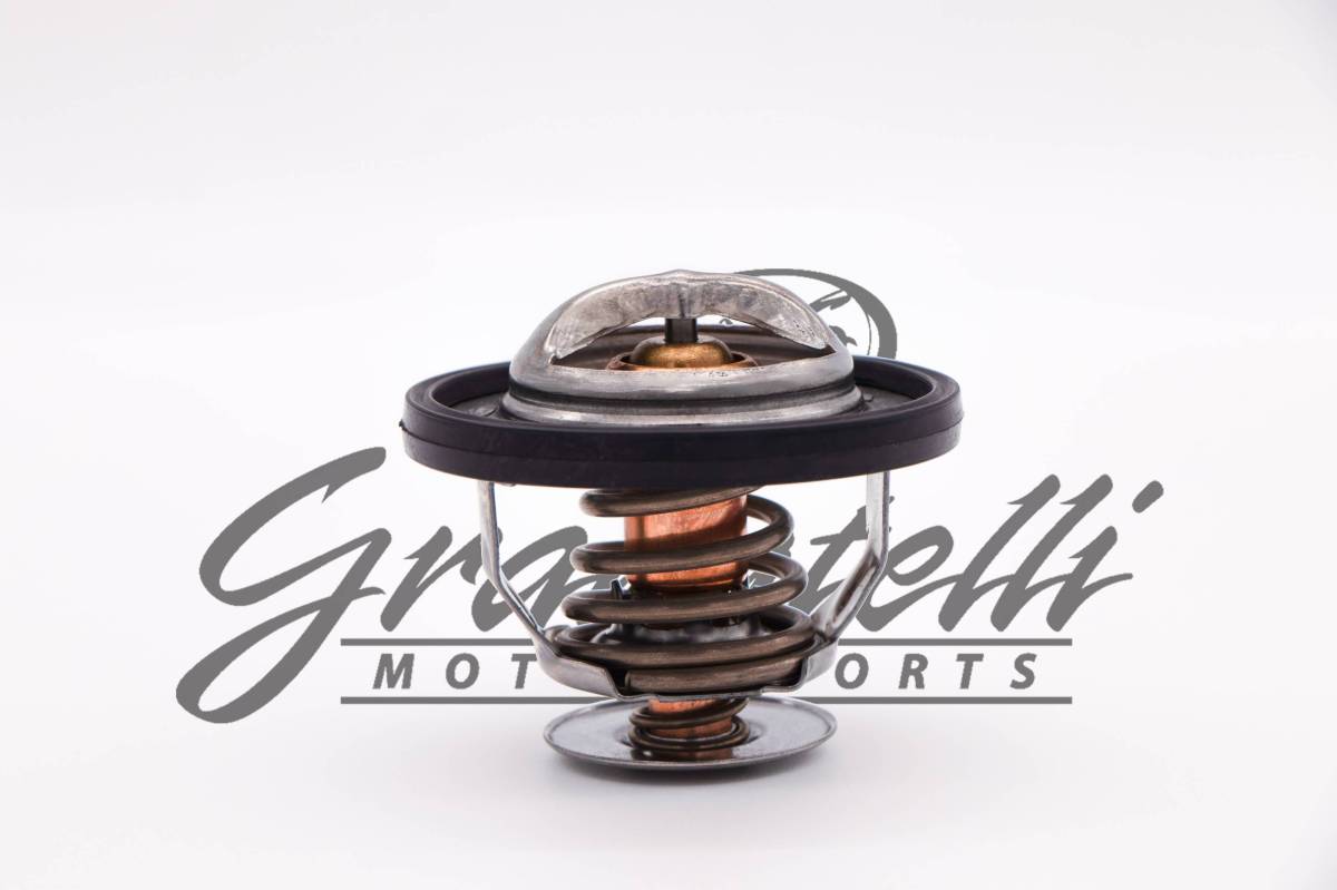 Granatelli Motor Sports Black Billet Thermostat Housing with Thermostat 430180B