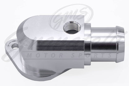 Granatelli Motor Sports  Black Billet Thermostat Housing with Thermostat 430160