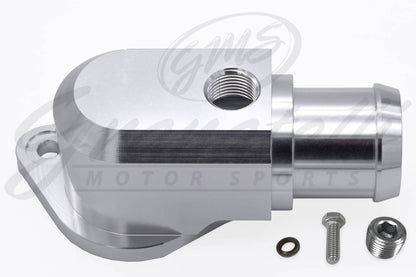 Granatelli Motor Sports  Black Billet Thermostat Housing with Thermostat 430160
