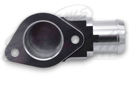 Granatelli Motor Sports  Black Billet Thermostat Housing with Thermostat 430160