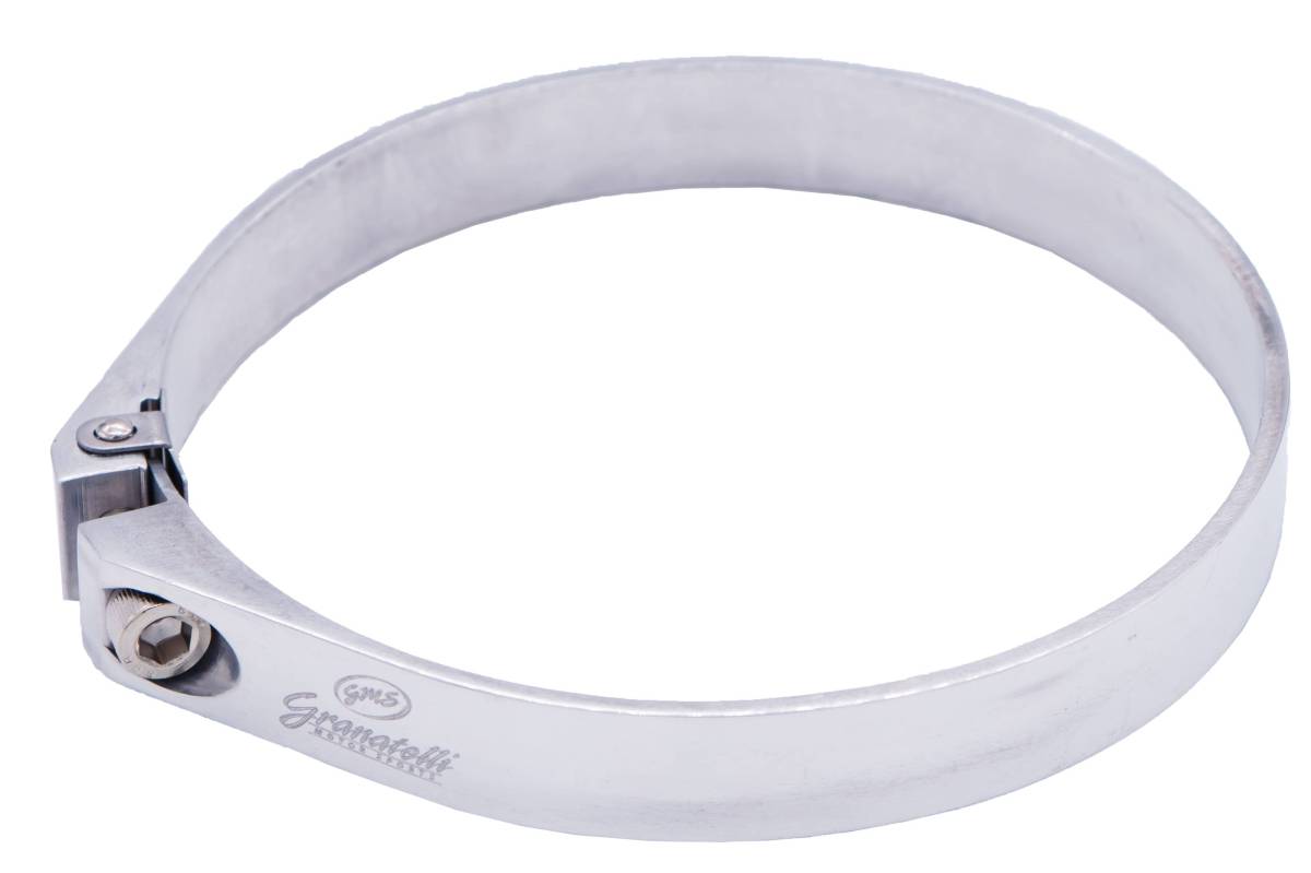 Granatelli Motor Sports Billet Hose Clamp – 109.6mm–111.6mm Adjustable Range- 971400P
