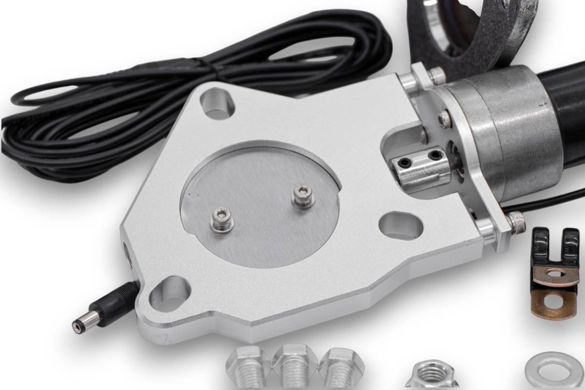 Granatelli Motor Sports Electronic Exhaust Cutout Kit 307530K - Stainless Steel Weld-In