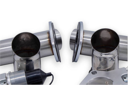 Granatelli Motor Sports Electronic Exhaust Cutout Kit 307530K - Stainless Steel Weld-In