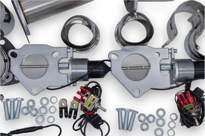 2.25" SS Slip-Fit Electronic Exhaust Cutout Kit