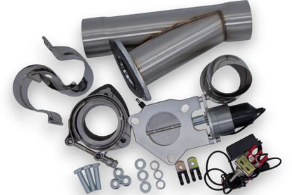 Granatelli Electronic Exhaust Cutout Kit 302530K - SS Slip-Fit : 3.00" inches