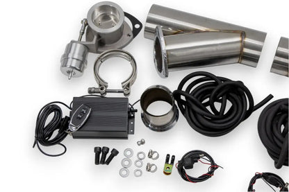 Granatelli Motor Sports Vacuum/ Pressure Controlled Electronic Exhaust Cutout Systems - Stainless Steel Weld-In 309625K