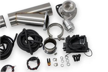 Granatelli Motor Sports Vacuum/ Pressure Controlled Electronic Exhaust Cutout Systems - Stainless Steel Weld-In 309625K