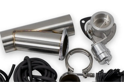 Granatelli Motor Sports Vacuum/ Pressure Controlled Electronic Exhaust Cutout Systems - Stainless Steel Weld-In 309625K