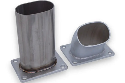 Granatelli Single 3" Electronic Exhaust Oval Cutout Kit – Stainless Weld-In (313530)
