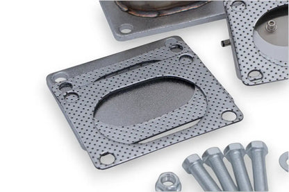 Granatelli Single 3" Electronic Exhaust Oval Cutout Kit – Stainless Weld-In (313530)