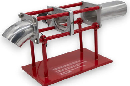 Granatelli Single 3" Electronic Exhaust Oval Cutout Kit – Stainless Weld-In (313530)