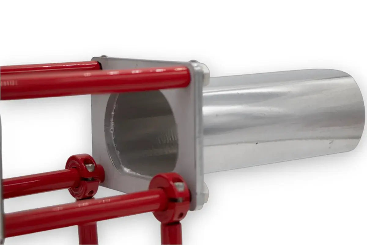 Granatelli Motor Sports Electronic Exhaust Oval Cutout Kit 313530D - Stainless Steel Weld-In