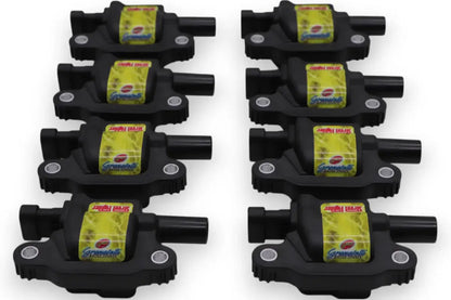 2005–2017 GM LS Granatelli 60K Street Fighter Black Coil Packs – 28-0512-CP