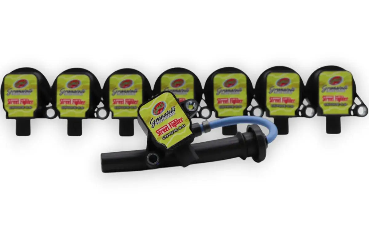 Granatelli 42,000V Street Fighter Coil Pack Kit for Ford Mustang GT & F-150 5.0L Coyote – 28-1818SF
