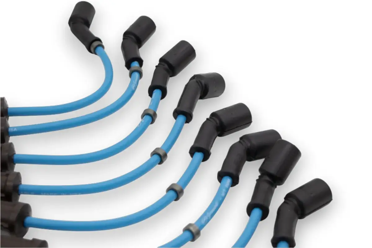 Granatelli GM LS & LT 0-Ohm 10" Performance Spark Plug Wires – 28-1545S