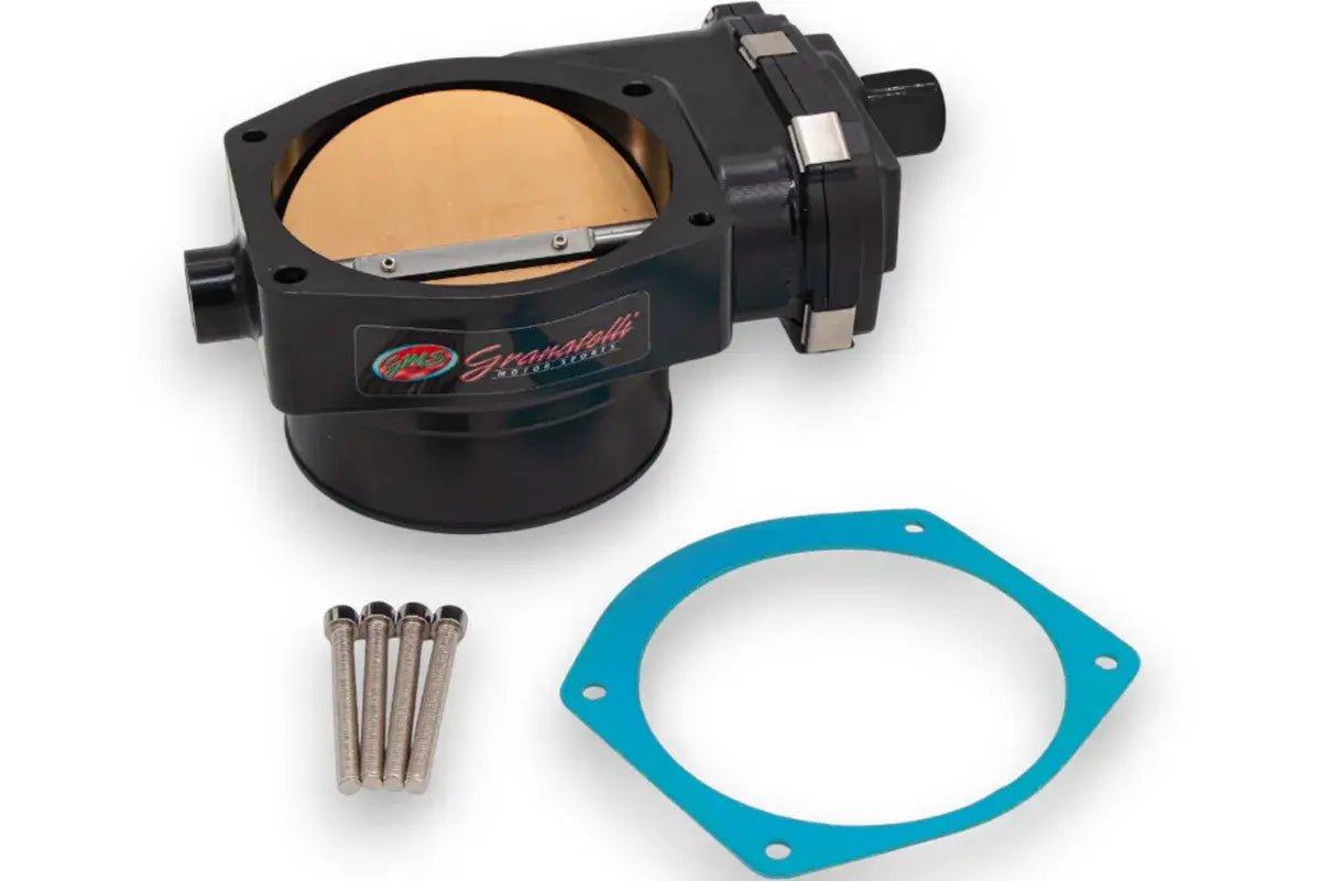 Granatelli Motor Sports LT1/LT4/LT5 Drive-By-Wire Billet Throttle Body Black GMTBLT4B