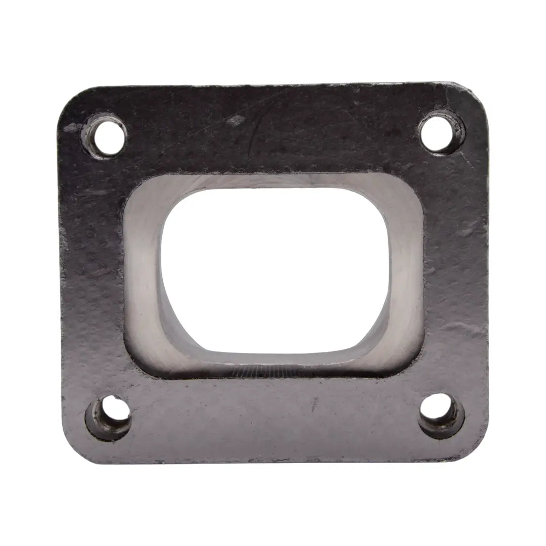 Granatelli Motor Sports Turbo Adapter, Cast. 2.5" V-Band to T4 Housing, Threaded