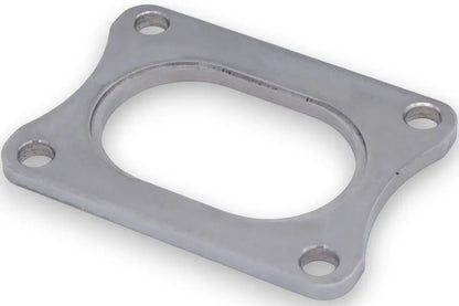 Granatelli Motor Sports Oval Exhaust Flange, 3 Inch, Stainless Steel