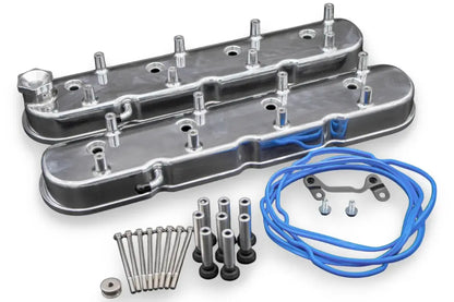 Granatelli Motor Sports LS Tall Valve Cover Polished Finish, 4.8, 5.3, 5.7, 6.0, 6.2, 7.0L, Pair