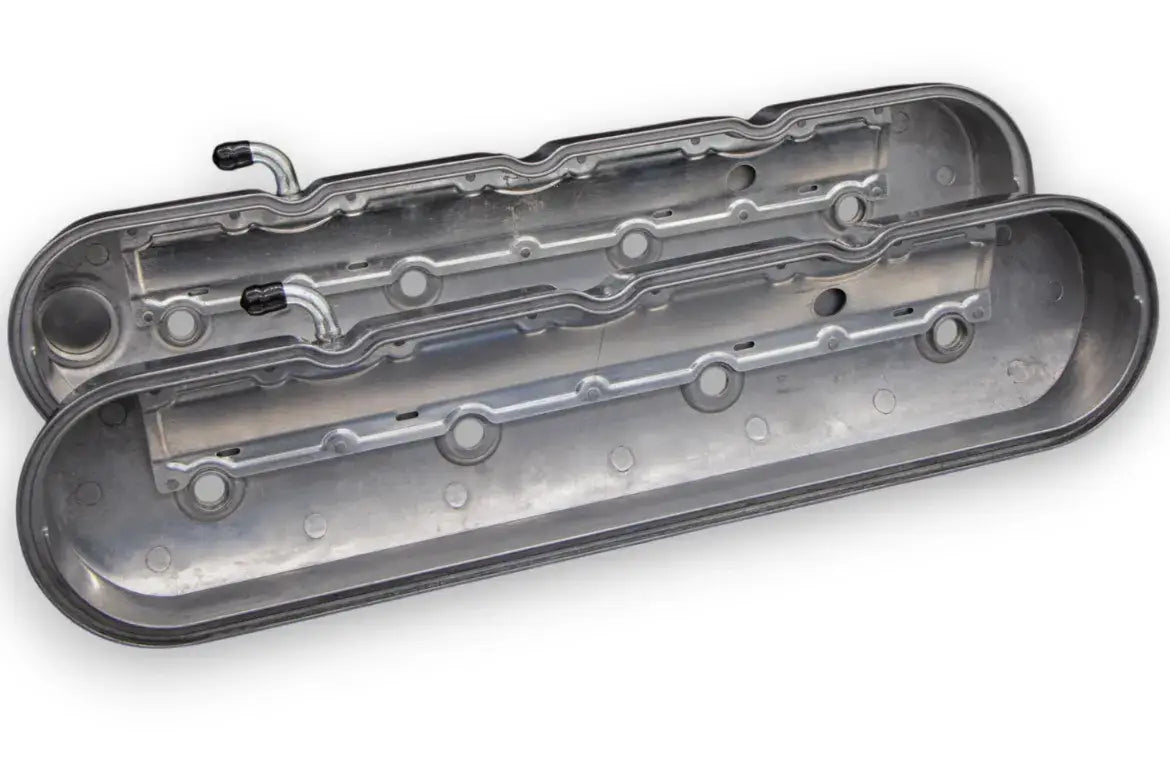 Granatelli Motor Sports LS Tall Valve Cover Polished Finish, 4.8, 5.3, 5.7, 6.0, 6.2, 7.0L, Pair