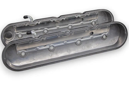 Granatelli Motor Sports LS Tall Valve Cover Polished Finish, 4.8, 5.3, 5.7, 6.0, 6.2, 7.0L, Pair