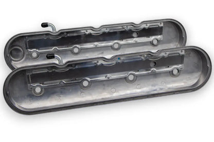 Granatelli Motor Sports LS Valve Cover Polished Finish, 4.8, 5.3, 5.7, 6.0, 6.2, 7.0L, Pair - 640366