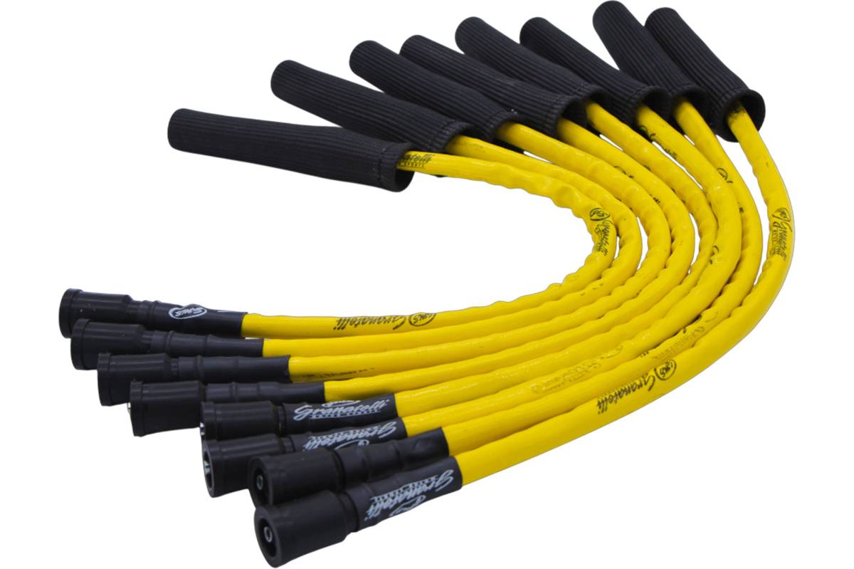 Granatelli "0 ohm" High Performance Spark Plug Wires - Yellow 6.2L Ford Raptor Wires 28-2116HTYB