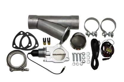 Granatelli Motor Sports Electronic Exhaust Cutout Kit – Mild Steel Slip-Fit