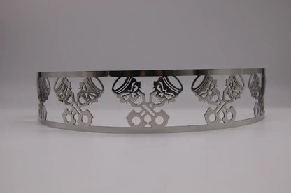 Blingz Beauty Bandz, 14" Diameter, 3" Tall Air Cleaner Grill - Skullz and Rods