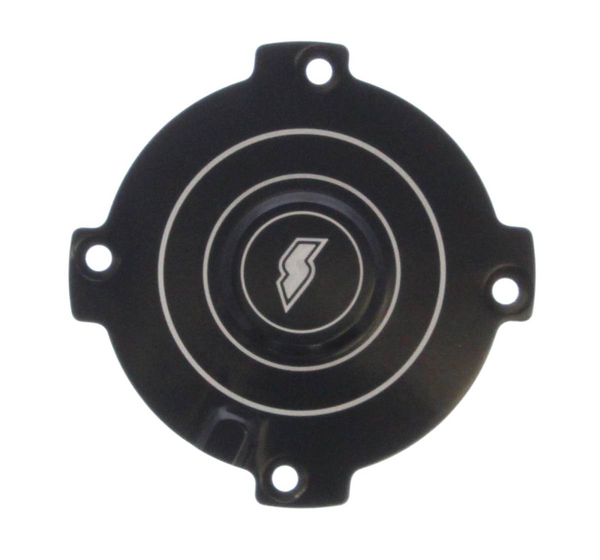 Granatelli Motor Sports Black Billet Fan Cover - SPAL, 3 Ring