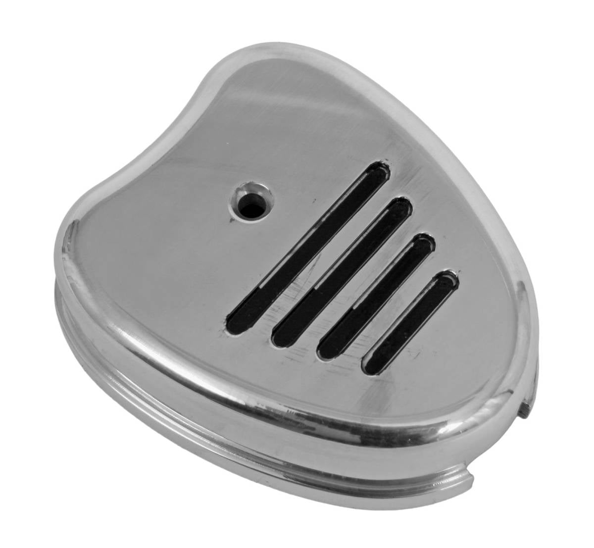 Turn Signal Switch, W/ Billet Cover "GROOVEY", Polished