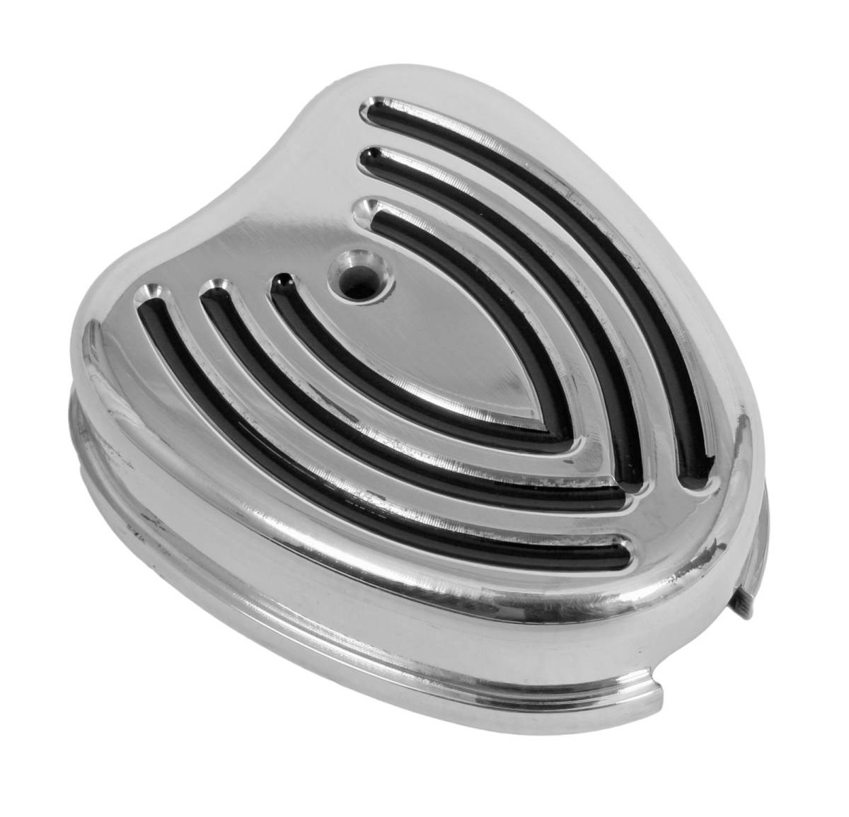 Turn Signal Switch, W/ Billet Cover "HIP HUGGER", Polished