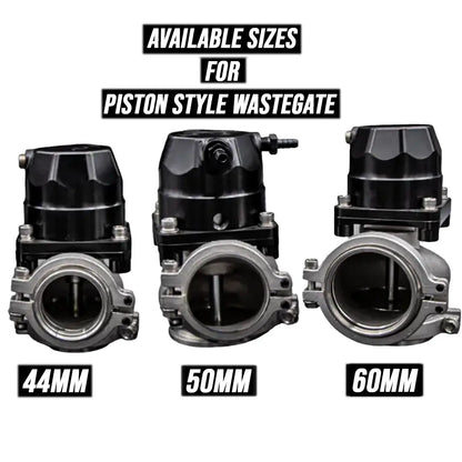 Granatelli Motor Sports 44MM Wastegate - Piston Actuated Design