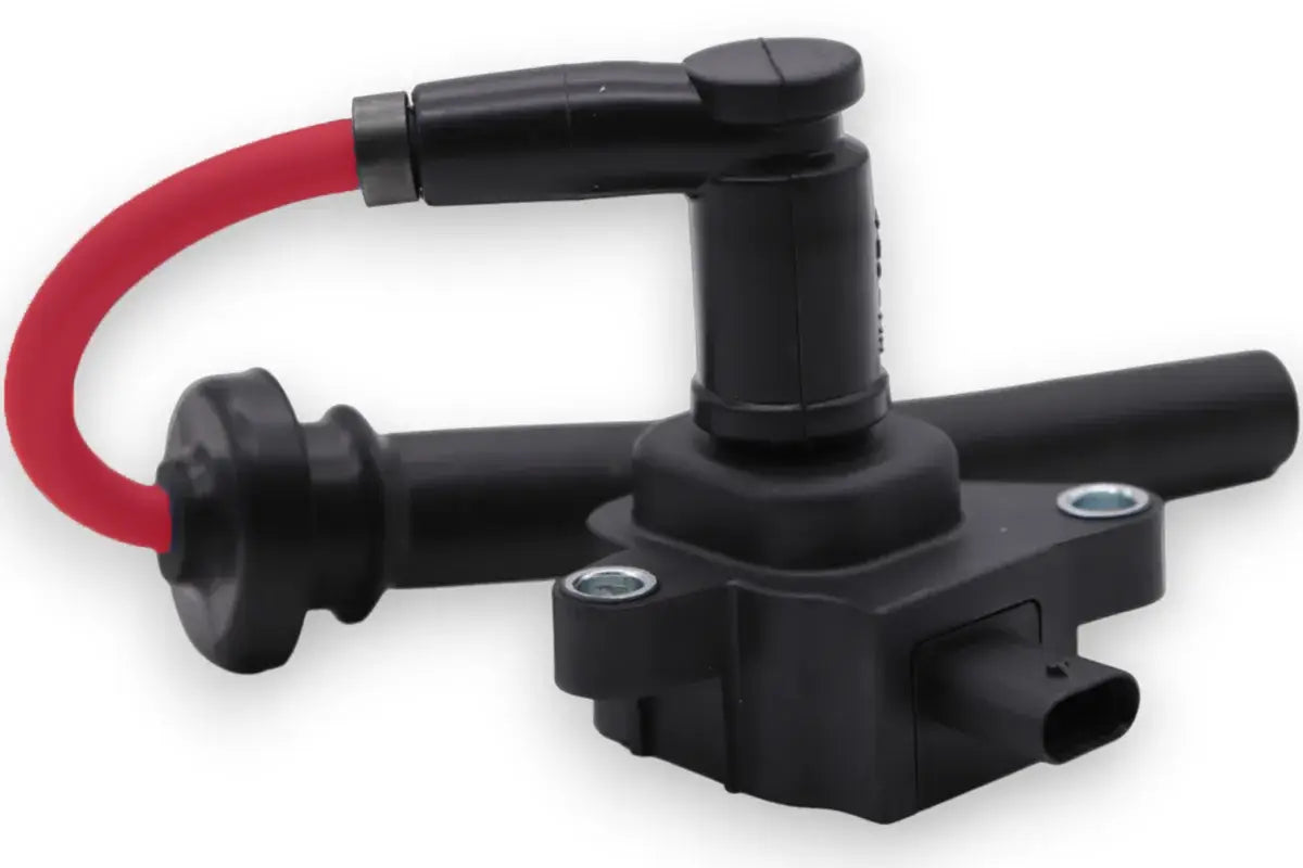 Granatelli 65,000V Pro Series Xtreme Coil Pack Kit with Red Ignition Wire for Ford 5.0L Coyote – 28-1818SC-R