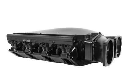 Granatelli MEGAZILLA Black Billet LS Intake Manifold – Twin 103mm Inlets – 980103