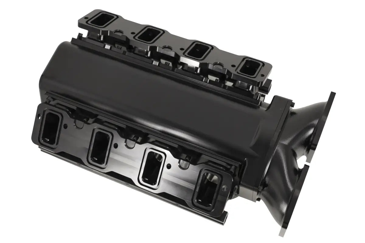 Granatelli MEGAZILLA Black Billet LS Intake Manifold – Twin 103mm Inlets – 980103