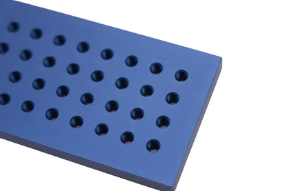 Granatelli Motor Sports Jet Holders, Aluminum, Blue Anodized