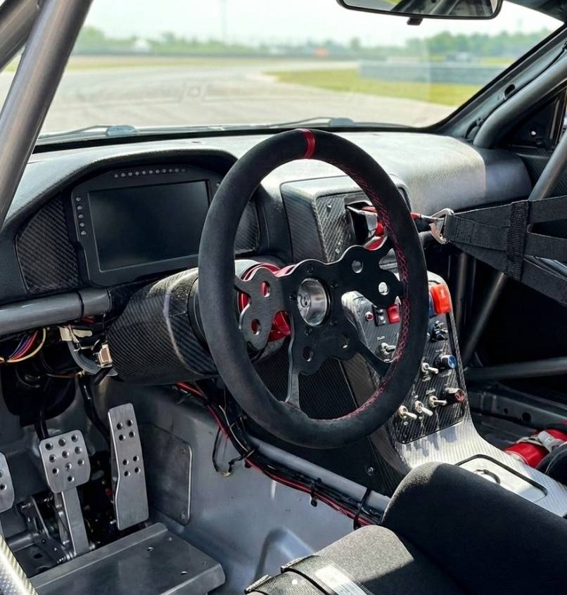 Steering Wheel DRAG - Version w/ push button Slots