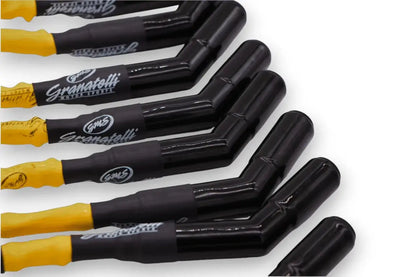 8 inch Yellow "0 ohm" High Performance Spark Plug Wires With  Ceramic boots 28-1811-CBY