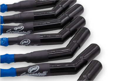 8 inch Blue "0 ohm" High Performance Spark Plug Wires With Ceramic boots 28-1811-CBBL