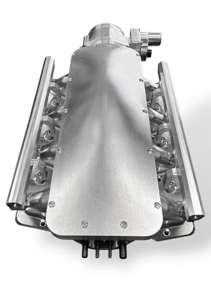 Granatelli Motor Sports ZILLA Silver Billet LS Manifold – 105MM Inlet -980105S